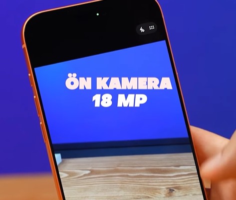 17 pro max ön kamera