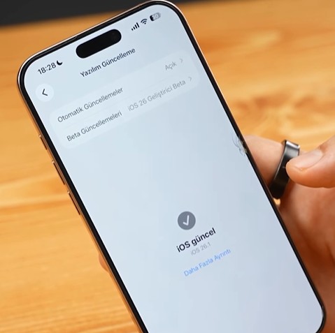 ıos güncellemesi