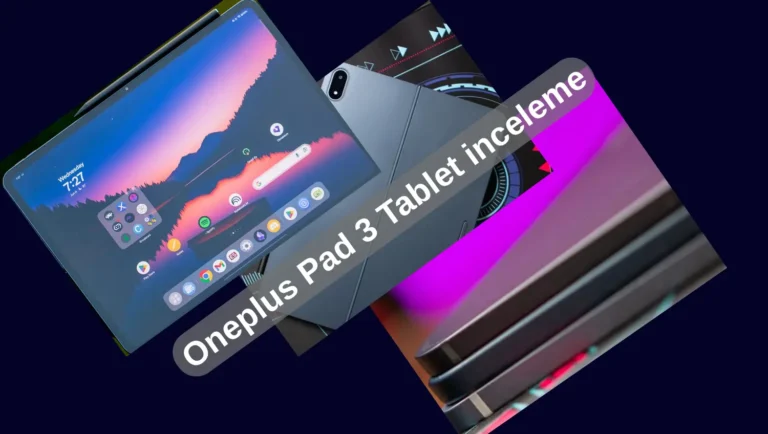Oneplus Pad 3 Tablet özellikleri