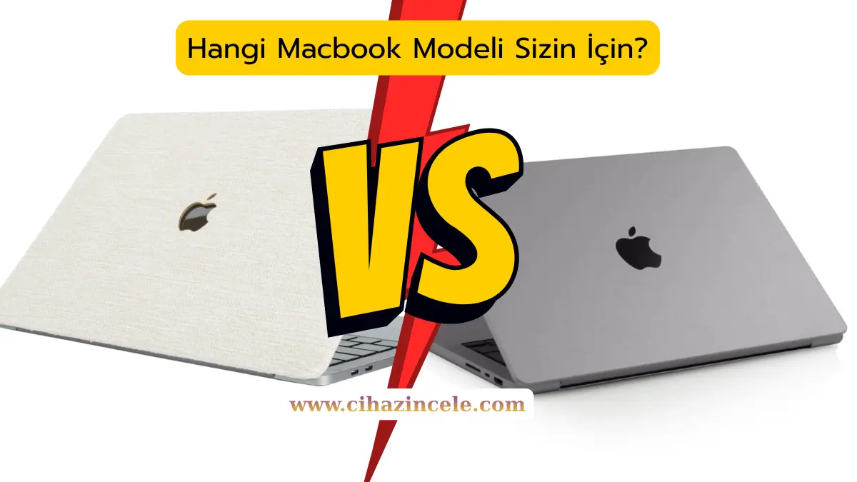 apple macbook karşılaştır