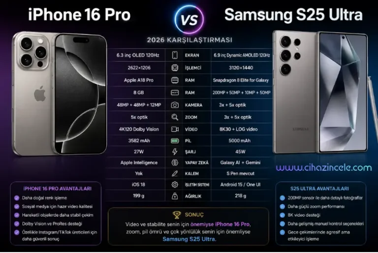Samsung Galaxy S25 vs iPhone 16 Pro Ultra